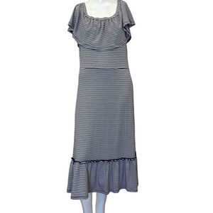 Michael Kors Off the shoulder MIDI dress Sz.M NWT